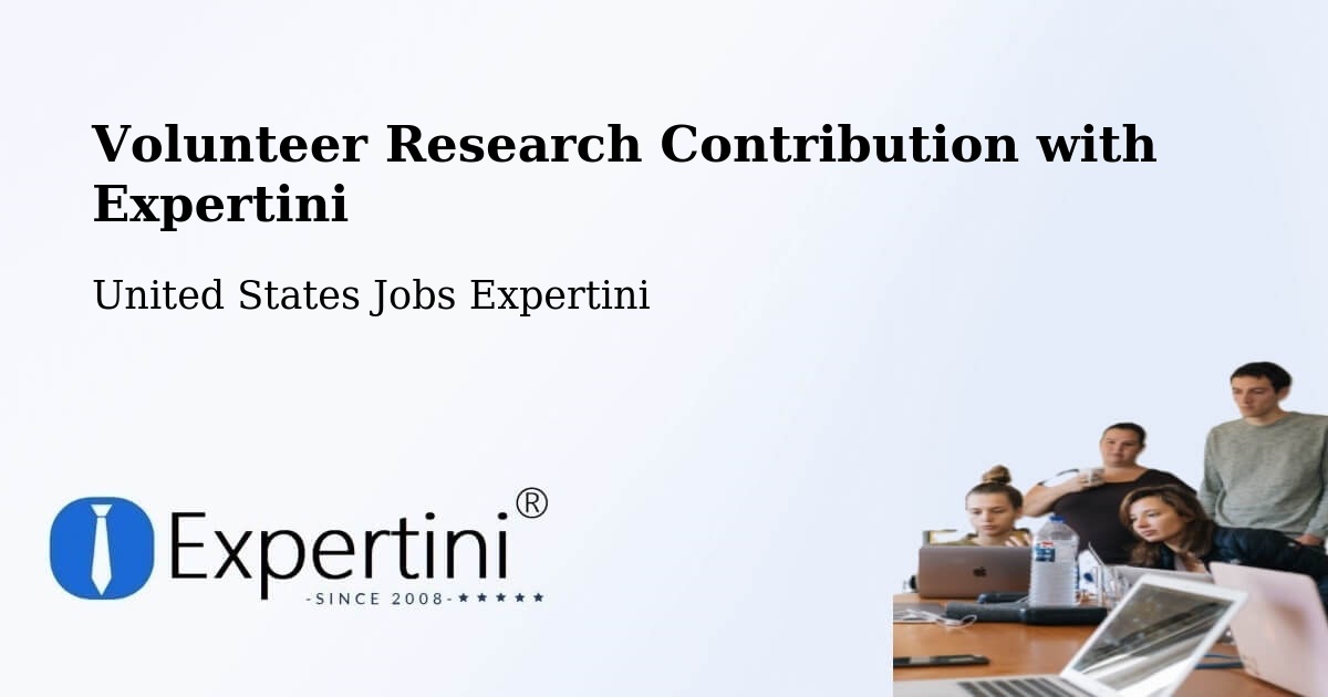 Volunteer Research Contribution Program – Hooksett - United States Jobs Expertini